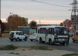 В Камышине в конце рабочего дня в ДТП попал рейсовый автобус 12-го маршрута