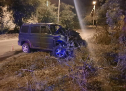 В Камышине водитель на "УАЗе Патриоте" врезался в дерево и попал к хирургам вместе с двумя своими пассажирами