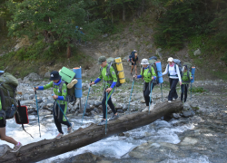 Как прошел для камышан горный поход первой категории сложности по Западному Кавказу