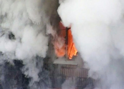 Добровольна пожарная команда тушила пожар в Камышинском районе