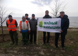 В Камышине чернобыльцы посадили аллею тополей и лип в шестом микрорайоне в память о трагических событиях