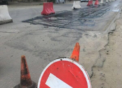 В Камышине власти города ограничили движение по улице Текстильной до конца июня
