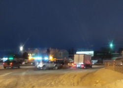 В Камышине утро 13 января началось с ДТП на Комсомольской площади