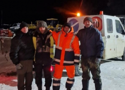 Камышане спасли от крепких морозов замерзавших в палатке на маршруте путешественников-экстремалов из Анапы