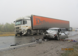 По дороге из Камышина в Волгоград на мокрой федеральной трассе произошла страшная авария