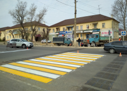 В Камышине приступили к нанесению новой разметки на дорогах