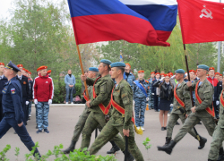 В Камышине прошла репетиция праздничного парада 9 мая