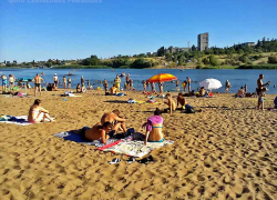 Насколько прогрелась вода в реках у Камышина