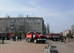 В городе Петров Вал Камышинского района успешно "потушили" загоревшийся по легенде зрительный зал
