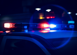 Мадам подшофе на "Ладе Гранта" протаранила полицейскую машину и сбежала