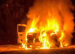 В Камышине сгорела еще одна "Лада"