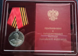Воюющий на передовой СВО Николай Шарко их Усть-Грязнухинского сельского поселения Камышинского района награжден медалью Жукова