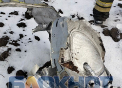 В открытом доступе появились ролики с места падения "неопознанных летающих объектов" в Еланском районе Волгоградской области (ВИДЕО)