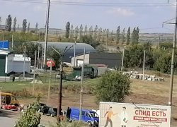 В Камышине для сезонной сельхозярмарки расчистили площадку у саратовской трассы