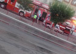 Пожарные сообщили, на какой площади сгорел товар в магазине на улице Ленина в Камышине