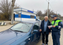 Как сотрудники Госавтоинспекции МО МВД России «Камышинский» проводили рейд «Встречная полоса»