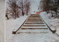 Администрация Камышина доложила, что она организовала качественную расчистку от снега дворов и уличных лестниц