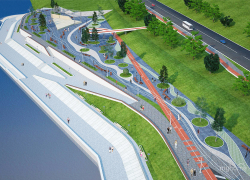 Камышан запутала реклама про набережную в выпусках местной телестудии "Акценты"