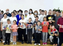 В Камышине прошел урок с зубными щетками