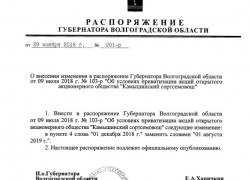 Камышинский "семенной объект" неспешно приватизируют к концу следующего лета, - "Блокнот Волгограда"