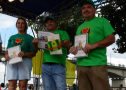 Арбуз-великан, ставший победителем фестиваля, оказался "родом" из села Вихлянцево Камышинского района