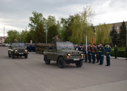 В Камышине прошла генеральная репетиция праздничного парада Победы