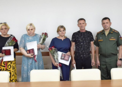 В администрации Камышинского района прошла церемония передачи наград родственникам погибших героев