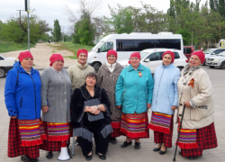 Певуньи из села Таловка Камышинского района стали звездами телесюжета Первого канала "Играй, гармонь!"