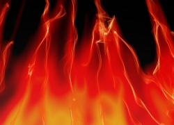 В Камышине огонь из-за короткого замыкания испепелил "Ауди"