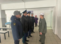 Заместитель прокурора Волгоградской области провел проверку учреждений уголовно-исполнительной системы, расположенных в Камышине