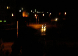 Что за взрыв и зарево сегодня ночью наблюдали горожане на третьем  городке?