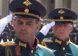 На Украине погиб майор Илья Дроков из Палласовки - проводить офицера приехали боевые товарищи из разных городов России