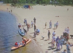 В Камышине байдарочники "опробовали" воду в реке (ВИДЕО)