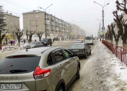 На Камышин опять надвигается мокрый снегопад