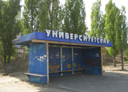 Остановка у Камышинского технологического института, наверное, самая страшная в Камышине, - камышанка