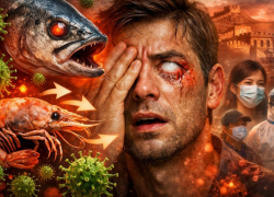 Любители суши рискуют ослепнуть: опасный вирус "перескочил" с рыб и креветок на людей, - "Блокнот - Россия"