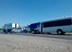 В ДТП под Камышином столкнулись пять авто