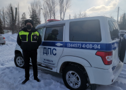 Под Камышином в снегопад эвакуировали группу школьников-спортсменов из Ульяновска