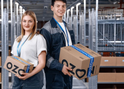 Работа на складе компании Ozon