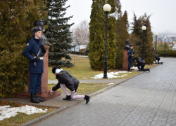 В Камышине благодарная память горожан, цветы и гирлянды согрели памятники Героям