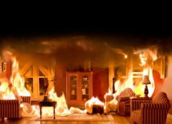 Два пожара за одни сутки в городе Камышине