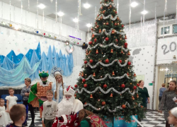 В Камышине новогодний утренник для ребятишек, чьи отцы погибли на СВО, всех окунул в радость детства