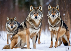 В Камышинском районе отстрелят волков и шакалов, которые уже разгуливают по селам