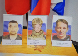 В Камышине передали награды родным погибших в СВО героев