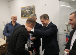 Глава города встретился с футболистами команды "Текстильщик"