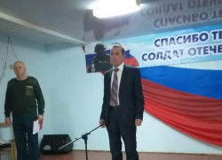 Вице-спикер Камышинской городской думы "сопроводил" концерт для раненых бойцов в местном военном госпитале