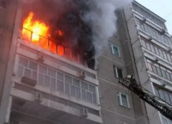 Еще одно возгорание балкона на 11-м квартале в Камышине