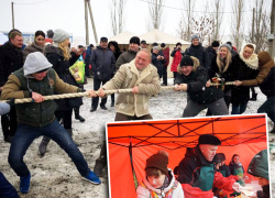 Главы Камышина и Волжского по-разному вписались в Масленицу: кто пек блины, кто перетягивал канат