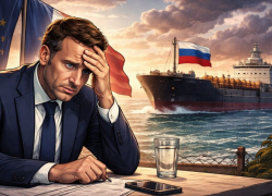 Макрон "жидко обтек": Франция отпустила танкер, объявленный «теневым флотом» России, - "Блокнот - Россия"