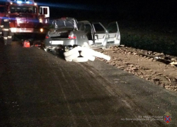 В страшном лобовом столкновении на трассе Камышин - Волгоград один участник ДТП скончался на месте, трое других с тяжелыми травмами в больнице